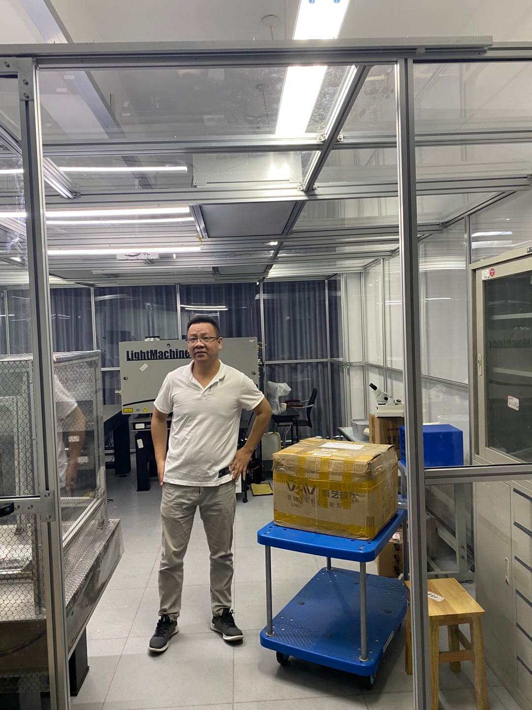 鋁型材潔凈棚風(fēng)量效果圖